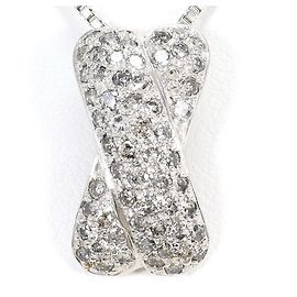 Autre Marque Collana in platino con diamante