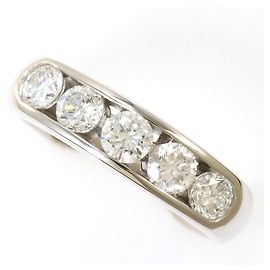 Autre Marque Platin-Diamant-Ehering
