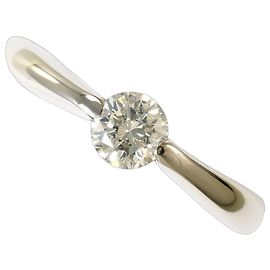 Autre Marque Platin-Ring mit Diamant