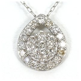 Autre Marque Collana in platino PT900 con diamante