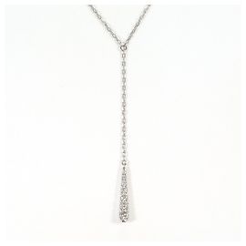 Autre Marque Collana in platino PT900 con diamante