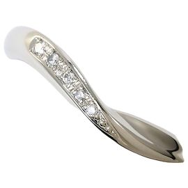 Autre Marque Platinband-Ring PT950 mit Diamant