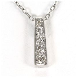 Autre Marque Collana in platino e diamanti
