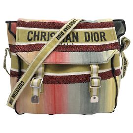 BORSA A TRACCOLLA CHRISTIAN DIOR DIORCAMP MESSENGER TOILE DIORAURA