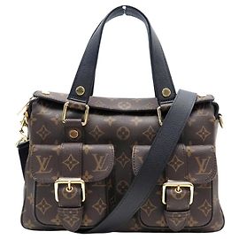 NUEVO LOUIS VUITTON MANHATTAN PM TOILE MONOGRAM M44207 HAND BAG