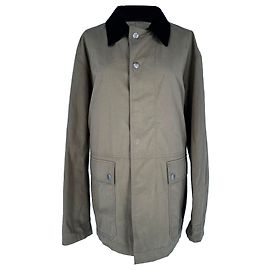 Giacca utility Frank The Row con tasche in cotone marrone