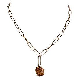 Autre Marque Alighieri Baby Forgotten Memory Halskette aus vergoldetem Metall