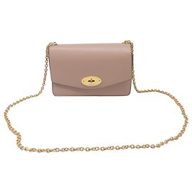 Bolso bandolera Mulberry Small Darley en piel Nude
