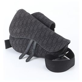 Christian Dior Oblique Saddle Body Bag