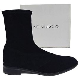 Autre Marque Ivo Nikkolo Stivaletti Camoscio Nero