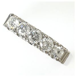 Autre Marque Anello fede in platino PT850 con diamante