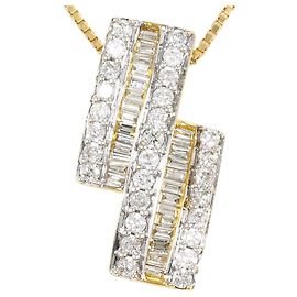 Autre Marque Collana in oro 18K con diamante
