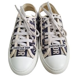 Christian Dior Walk’n’Dior Deep Blue Oblique Sneaker 35.5