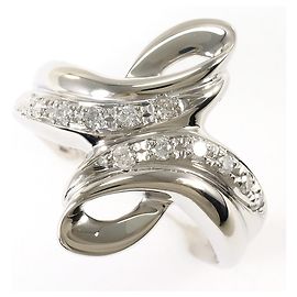 Autre Marque Anello fede in platino PT850 con diamante