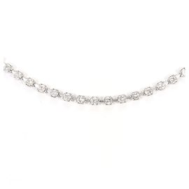 Autre Marque Collana in platino PT850 con diamante da 3.00ct