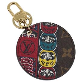 LOUIS VUITTON Yamamoto Hirosai Porte Cles Illustre Bag Charm MP1958 Auth 200859V