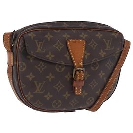 LOUIS VUITTON Monogram Jeune Fille MM Shoulder Bag M51226 LV Auth 199889
