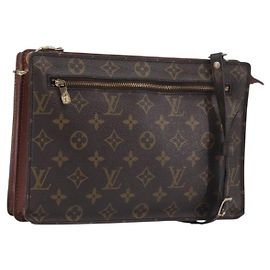 LOUIS VUITTON Borsa a tracolla Monogram Angian M51205 LV Auth 198509