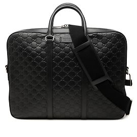 Borsa Business Gucci Guccissima Nera