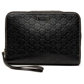 Clutch Gucci Guccissima Nera