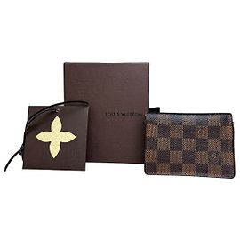 Monedero Vintage Louis Vuitton Damier Canvas Brown