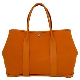 Hermès Sac à main Hermes Garden Party MM en Orange