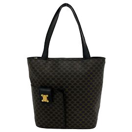 Céline Borsa Tote in pelle Celine Macadam Blazon Triomphe Pattern