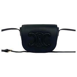 Céline Borsa a tracolla in pelle Celine Folco Triomphe Logo