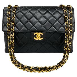 Chanel Matelassé Coco Mark Lambskin Shoulder Bag