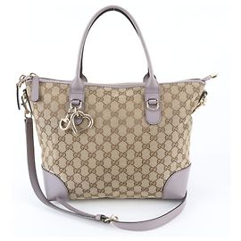 Borsa Gucci GG Canvas Heartbit 269957