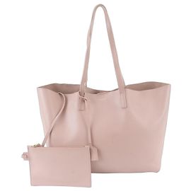 Autre Marque Bolso Tote de piel Saint Laurent con neceser