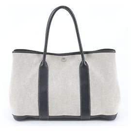 Hermès Borsa Tote Hermes Garden Party PM in pelle