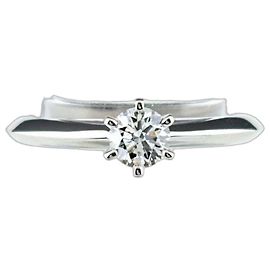 Autre Marque Tiffany & Co. Solitärring aus Platin