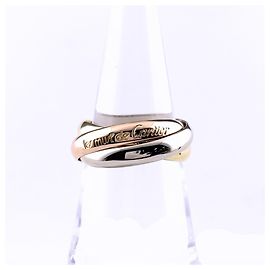 Anillo Cartier Trinity en oro 18K rosa blanco y amarillo