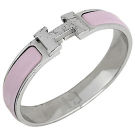 Hermès Hermes Clic H Emaille Armreif