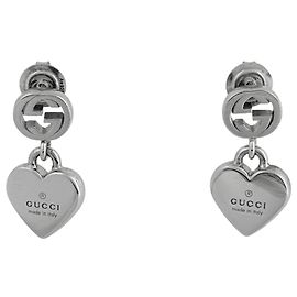 Orecchini Gucci Interlocking G Heart Swing