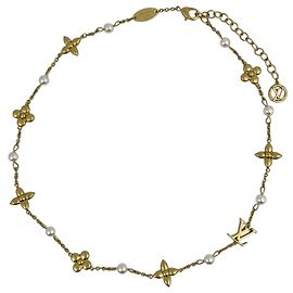 Collana in perle sintetiche e oro Louis Vuitton Louisa GP