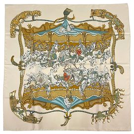Hermès Foulard Hermes Carre 90 Tournez Manege