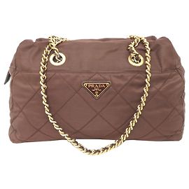 Bolso Tote Prada Acolchado con Cadena