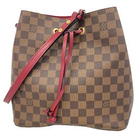 Bolso de hombro Louis Vuitton Damier NeoNoe