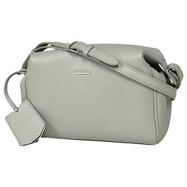Borsa a tracolla Balenciaga in pelle grigio chiaro