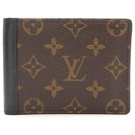 Louis Vuitton Monogram Macassar Portefeuille Mindoro Bi-fold Wallet