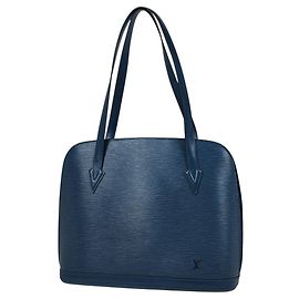 Saco Tote Louis Vuitton Lussac em Toledo Blue