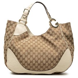 Gucci Charlotte Tote aus beigem GG Canvas