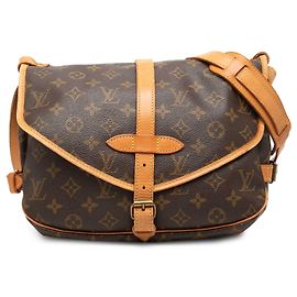 Louis Vuitton Brown Monogram Saumur 30