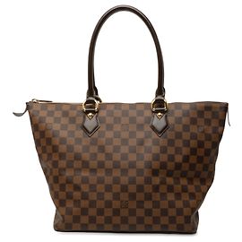 Louis Vuitton Brown Damier Ebene Saleya MM