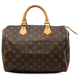 Louis Vuitton Brown Monogram Speedy 30