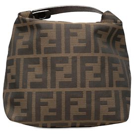 Borsa Fendi in tela Zucca marrone
