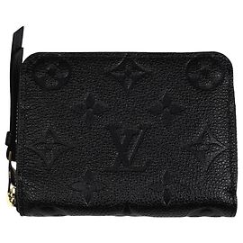 Monedero Zippy Louis Vuitton en Monogram Empreinte Noir