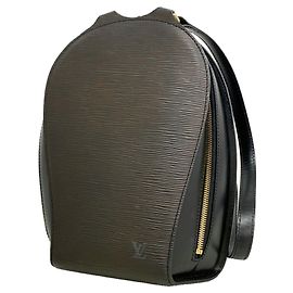 Louis Vuitton Epi Mabillon Rucksack in Noir